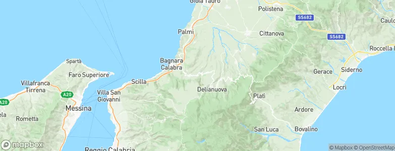 Sinopoli, Italy Map