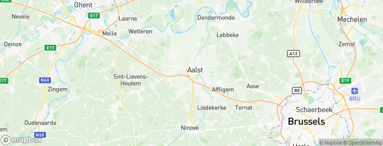 Sint-Job, Belgium Map