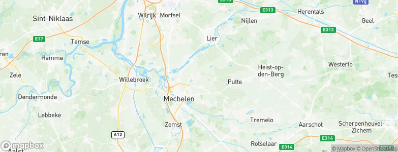 Sint-Katelijne-Waver, Belgium Map