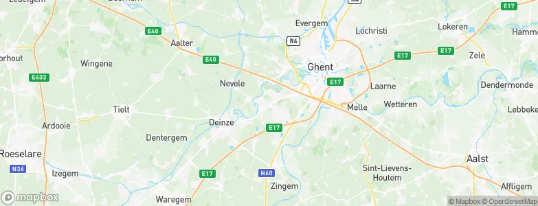 Sint-Martens-Latem, Belgium Map