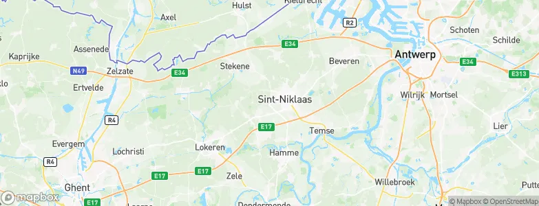 Sint-Niklaas, Belgium Map