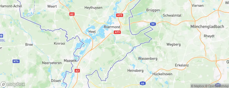 Sint Odiliënberg, Netherlands Map