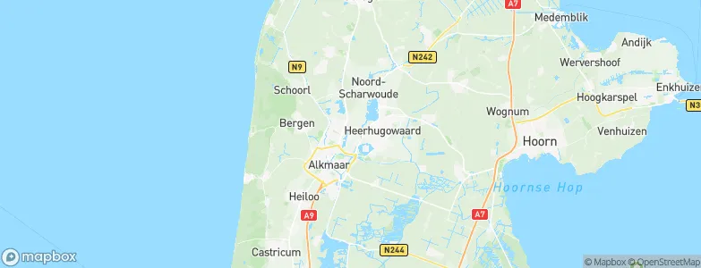 Sint Pancras, Netherlands Map