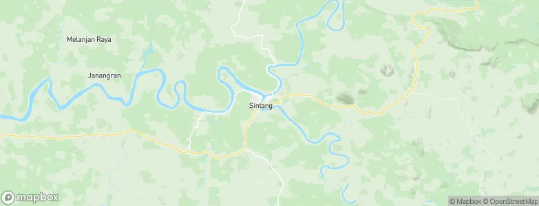 Sintang, Indonesia Map