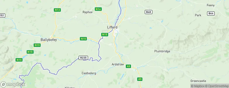 Sion Mills, United Kingdom Map
