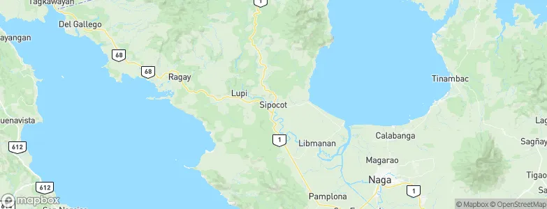 Sipocot, Philippines Map