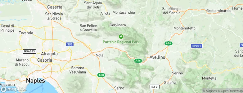 Sirignano, Italy Map