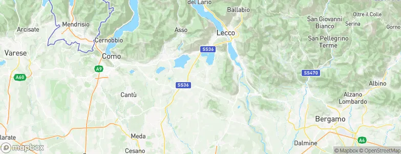 Sirone, Italy Map
