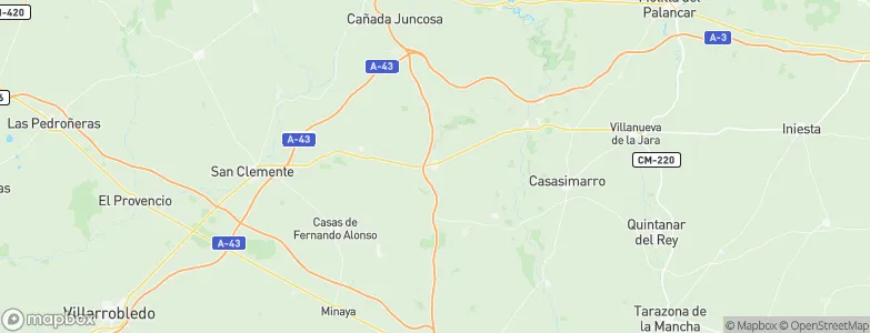 Sisante, Spain Map