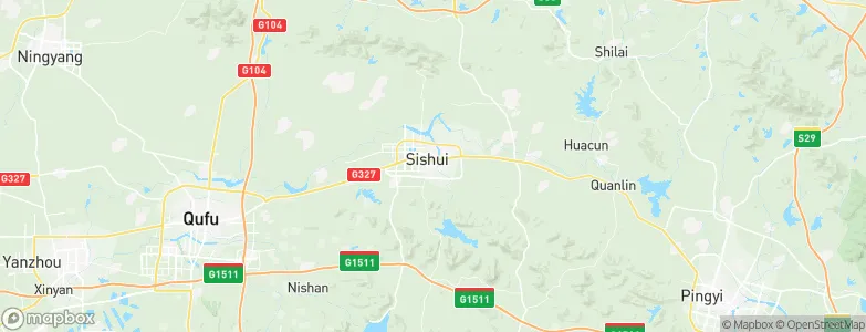 Sishui, China Map