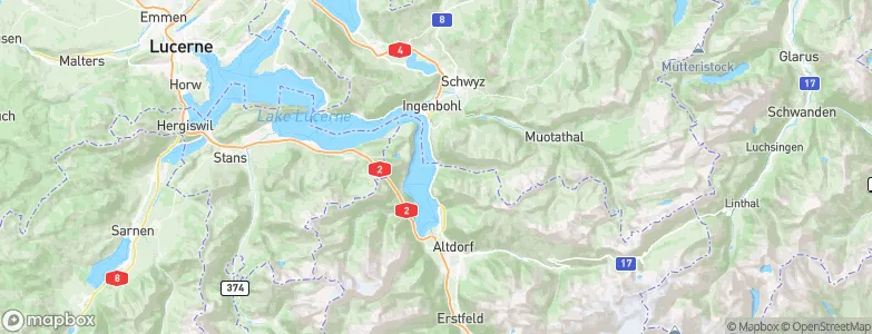 Sisikon, Switzerland Map