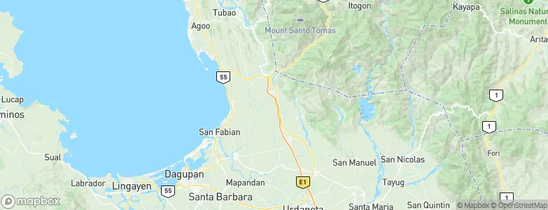 Sison, Philippines Map