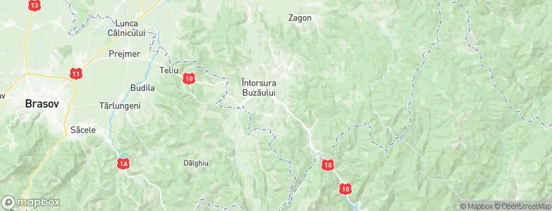 Sita Buzăului, Romania Map