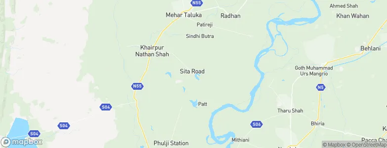 Sīta Road, Pakistan Map