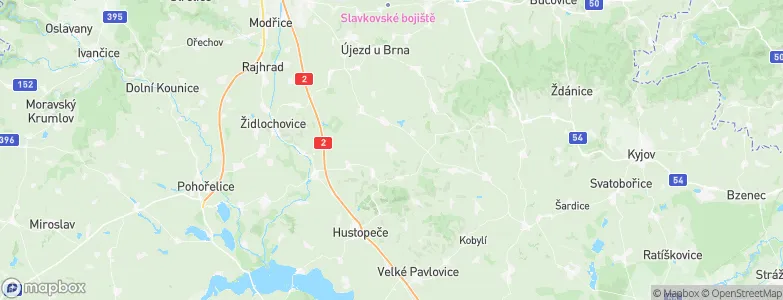 Šitbořice, Czechia Map