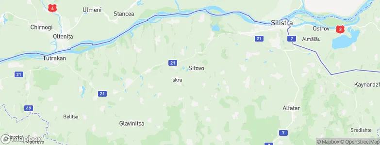Sitovo, Bulgaria Map