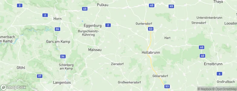 Sitzendorf an der Schmida, Austria Map