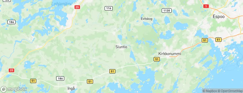 Siuntio, Finland Map