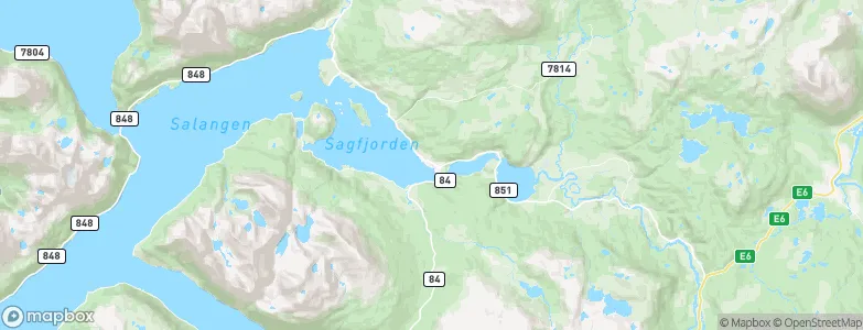 Sjøvegan, Norway Map