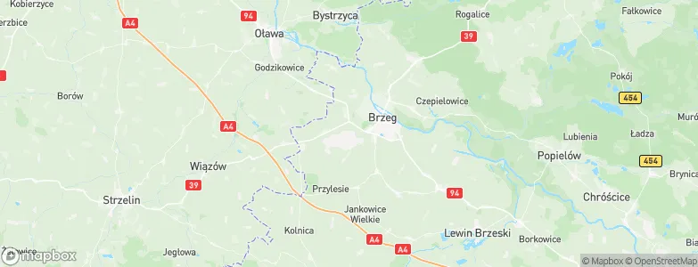 Skarbimierz Osiedle, Poland Map