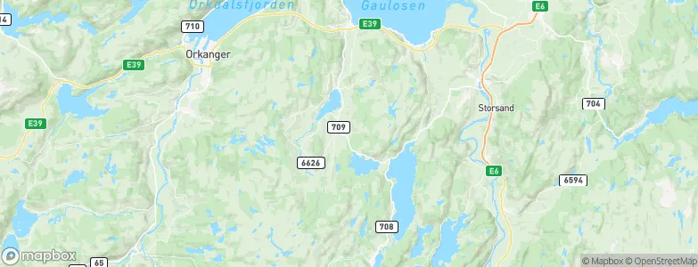 Skaun, Norway Map