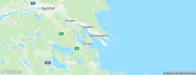 Skelleftehamn, Sweden Map