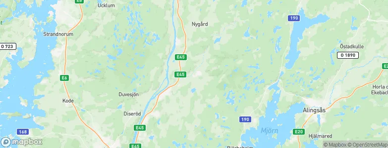 Skepplanda, Sweden Map