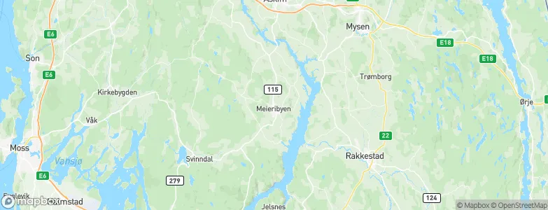 Skiptvet, Norway Map