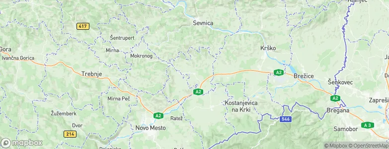 Škocjan, Slovenia Map