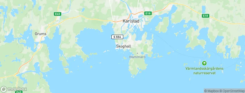 Skoghall, Sweden Map