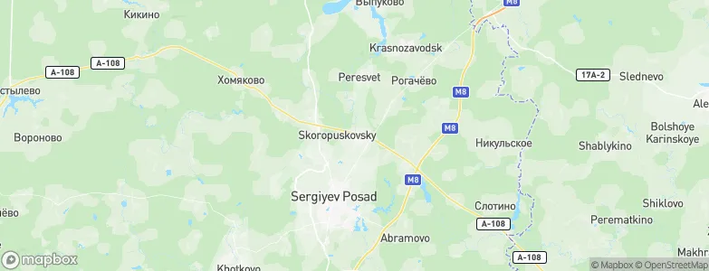 Skoropuskovskiy, Russia Map