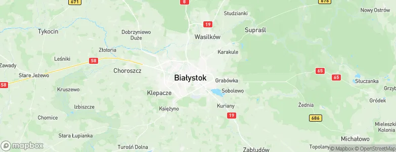 Skorupy, Poland Map
