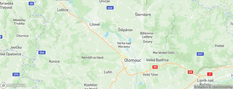 Skrbeň, Czechia Map