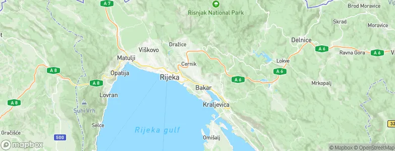 Škrljevo, Croatia Map