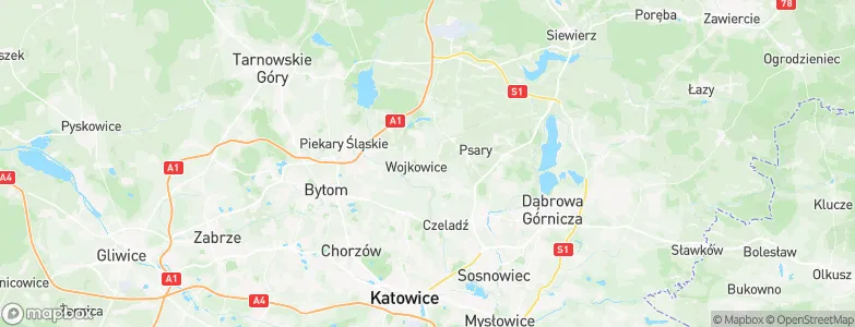 Skrzynówek, Poland Map