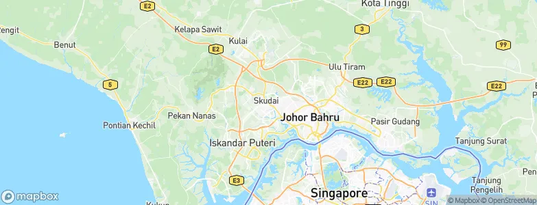 Skudai, Malaysia Map