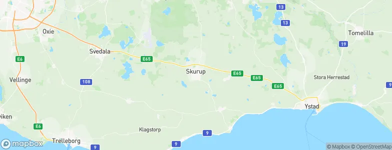Skurup, Sweden Map