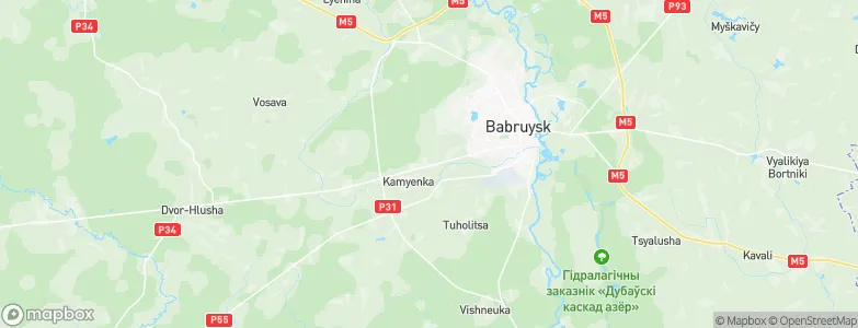 Slabodka, Belarus Map