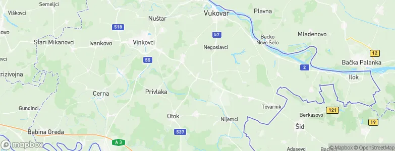 Slakovci, Croatia Map