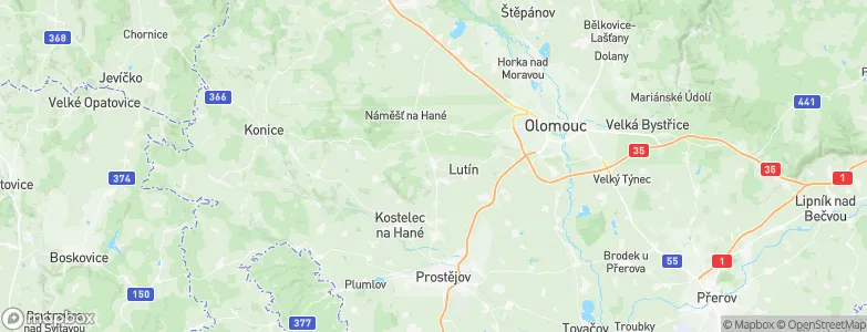 Slatinice, Czechia Map