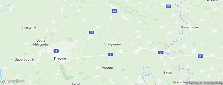 Slavjanovo, Bulgaria Map