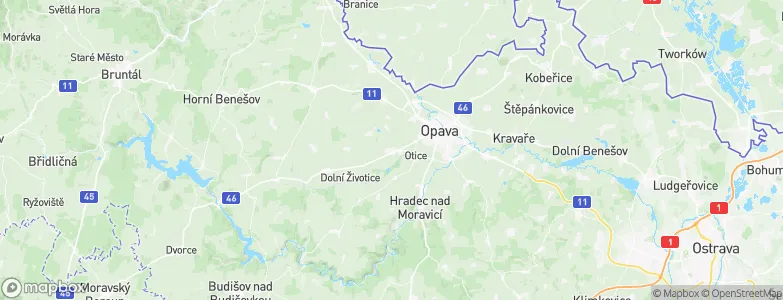 Slavkov, Czechia Map