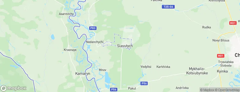Slavutych, Ukraine Map