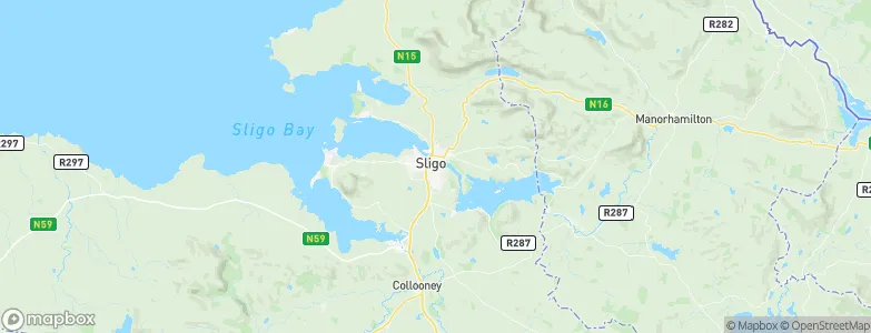 Sligo, Ireland Map