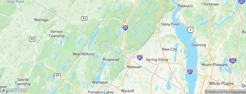 Sloatsburg, United States Map