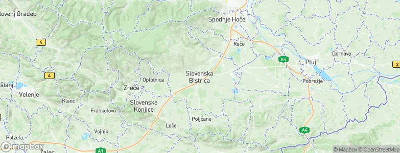 Slovenska Bistrica, Slovenia Map