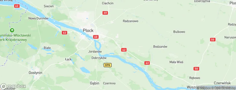 Słupno, Poland Map