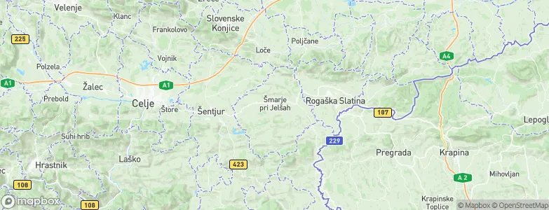 Šmarje pri Jelšah, Slovenia Map