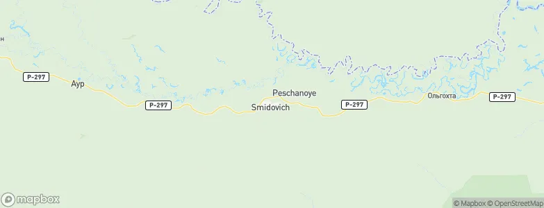 Smidovich, Russia Map