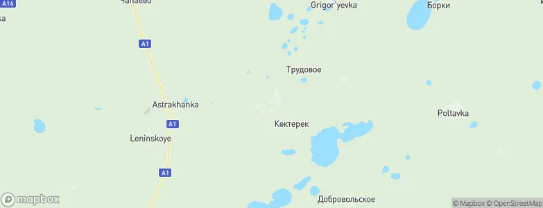 Smīrnovo, Kazakhstan Map